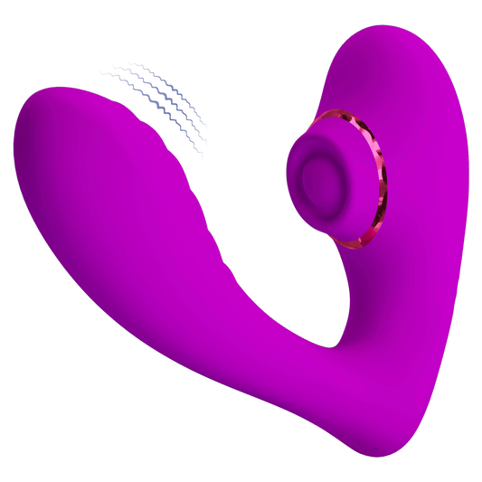 vibratore doppia stimolazione nauty viola pretty love
