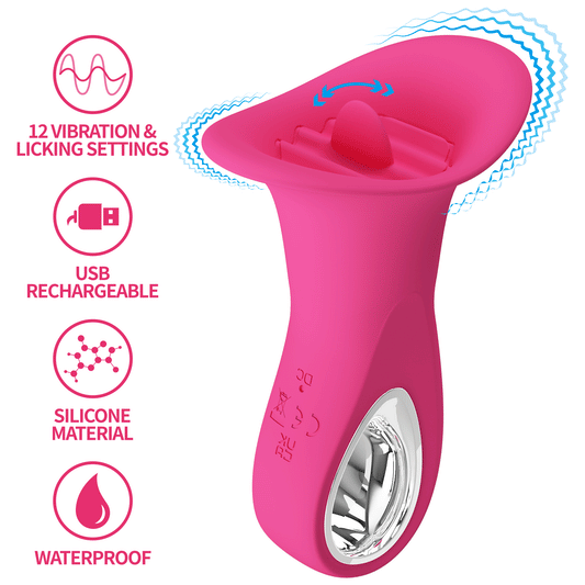 vibratore clitoride clyde fucsia pretty love