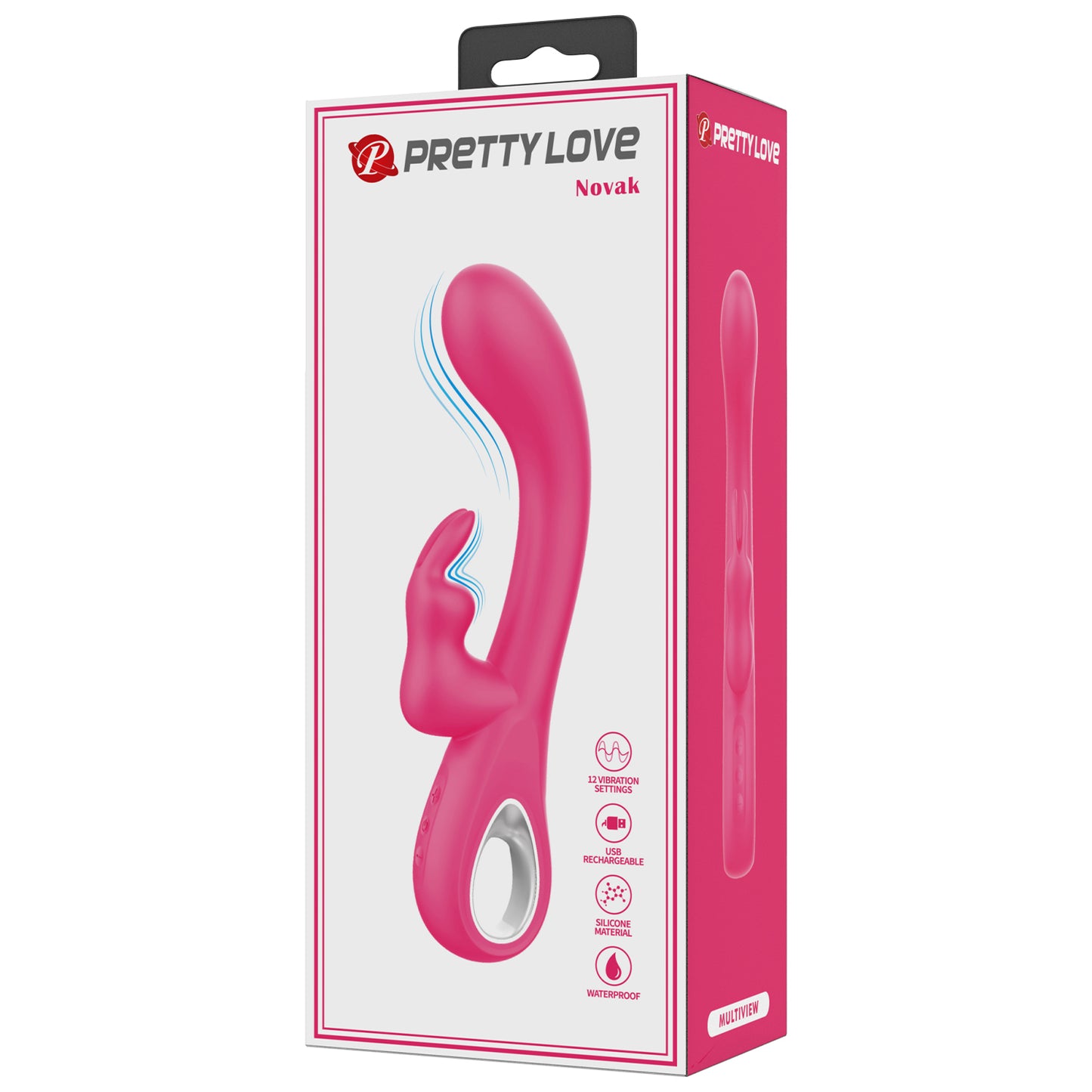 vibratore rabbit novak fucsia pretty love