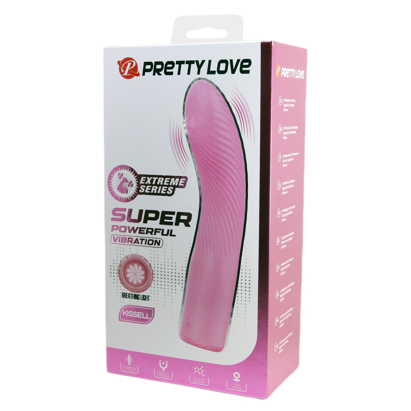 vibratore classico kissel rosa pretty love
