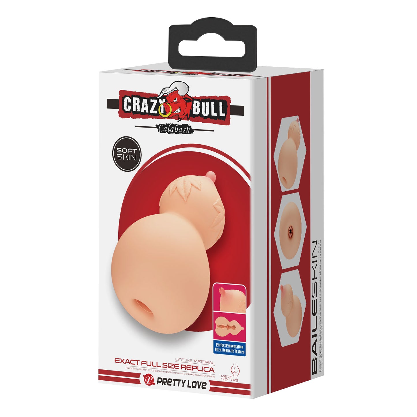 masturbatore calash rosa flesh crazy bull