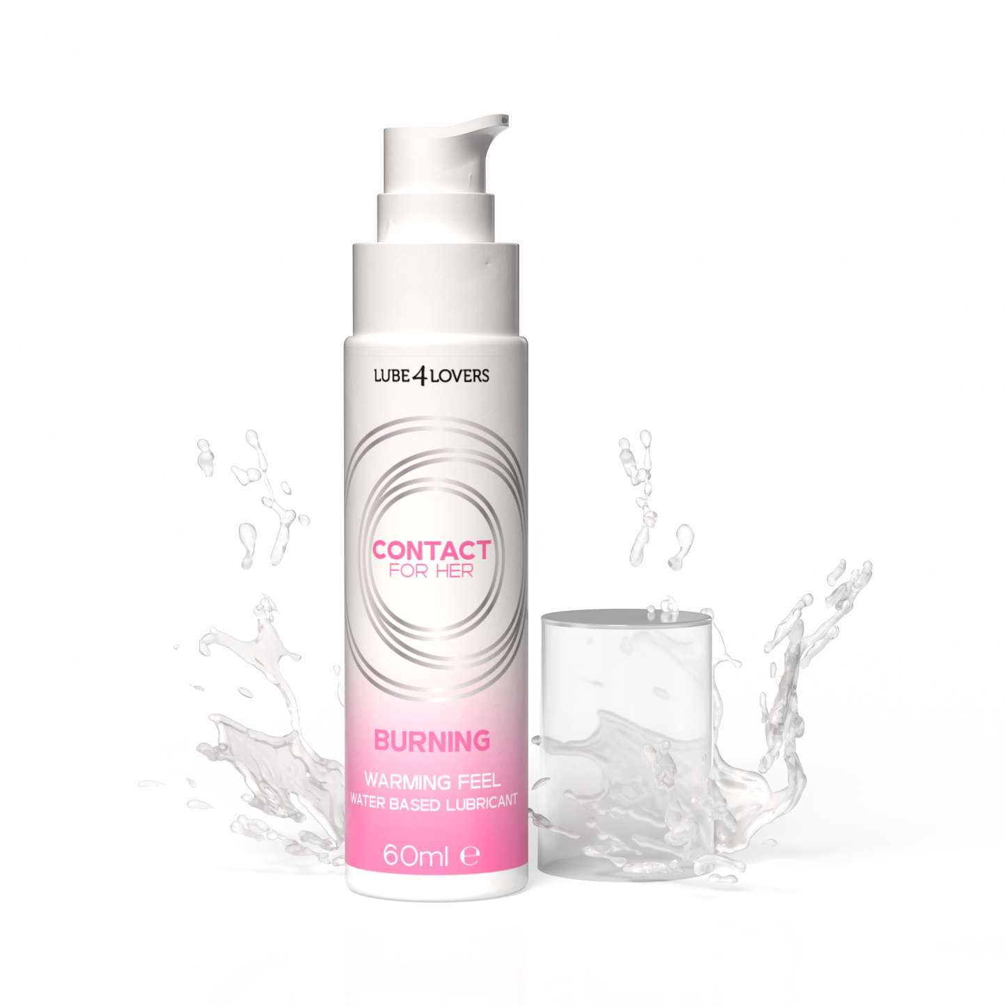 lubrificante vaginale burning 60ml lube4lovers