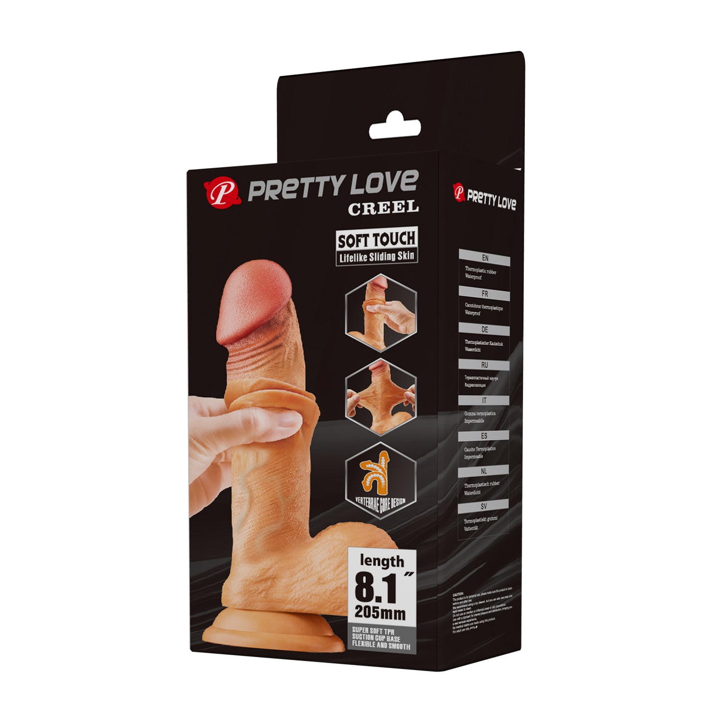 dildo realistico creel rosa flesh pretty love
