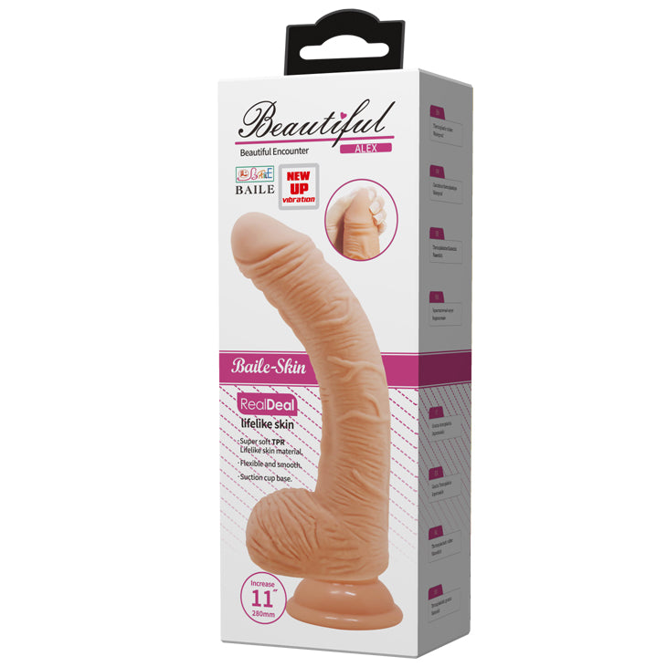 dildo xxl beautiful vibrant alex rosa flesh baile