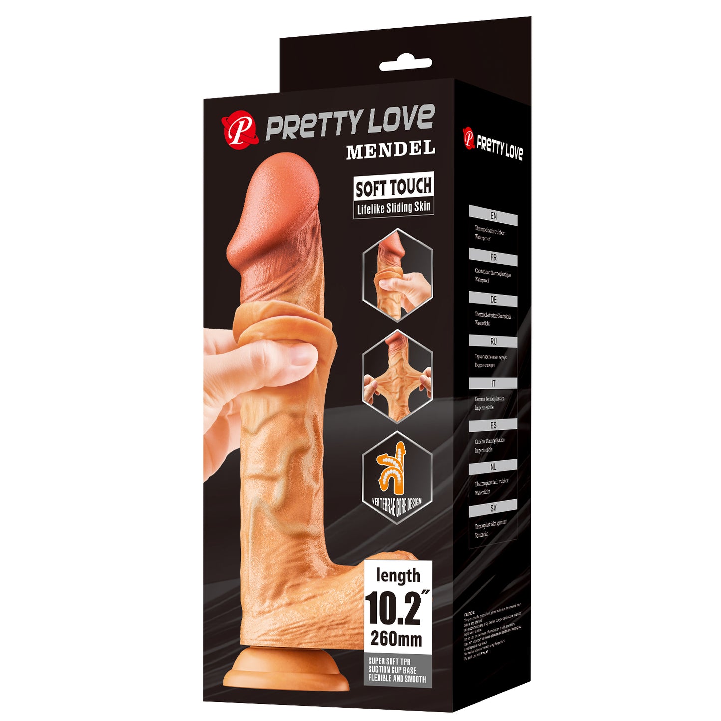 dildo xxl mendel rosa flesh.pretty love