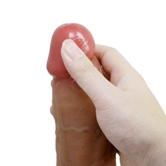 dildo realistico najm marrone chiaro baile