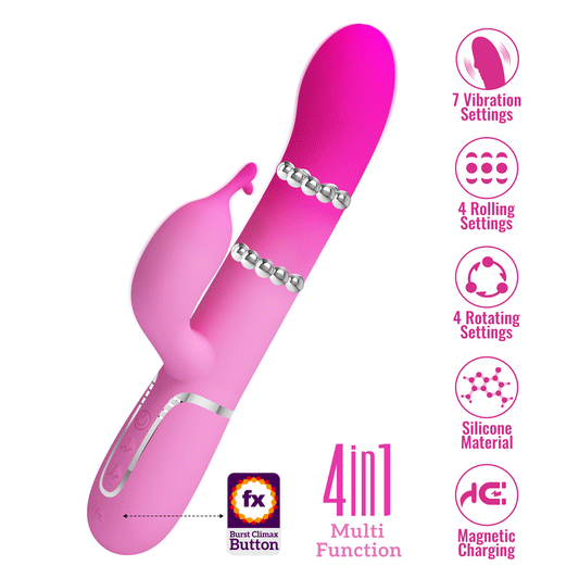 vibratore rabbit shima fucsia pretty love