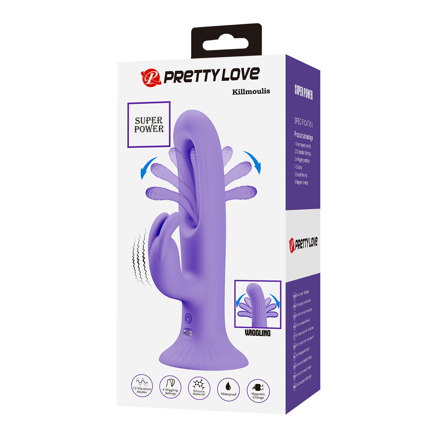 vibratore rabbit killmoulis viola pretty love