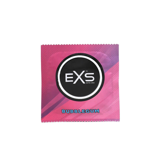 preservativi aromatizzati bubblegum 100pz exs