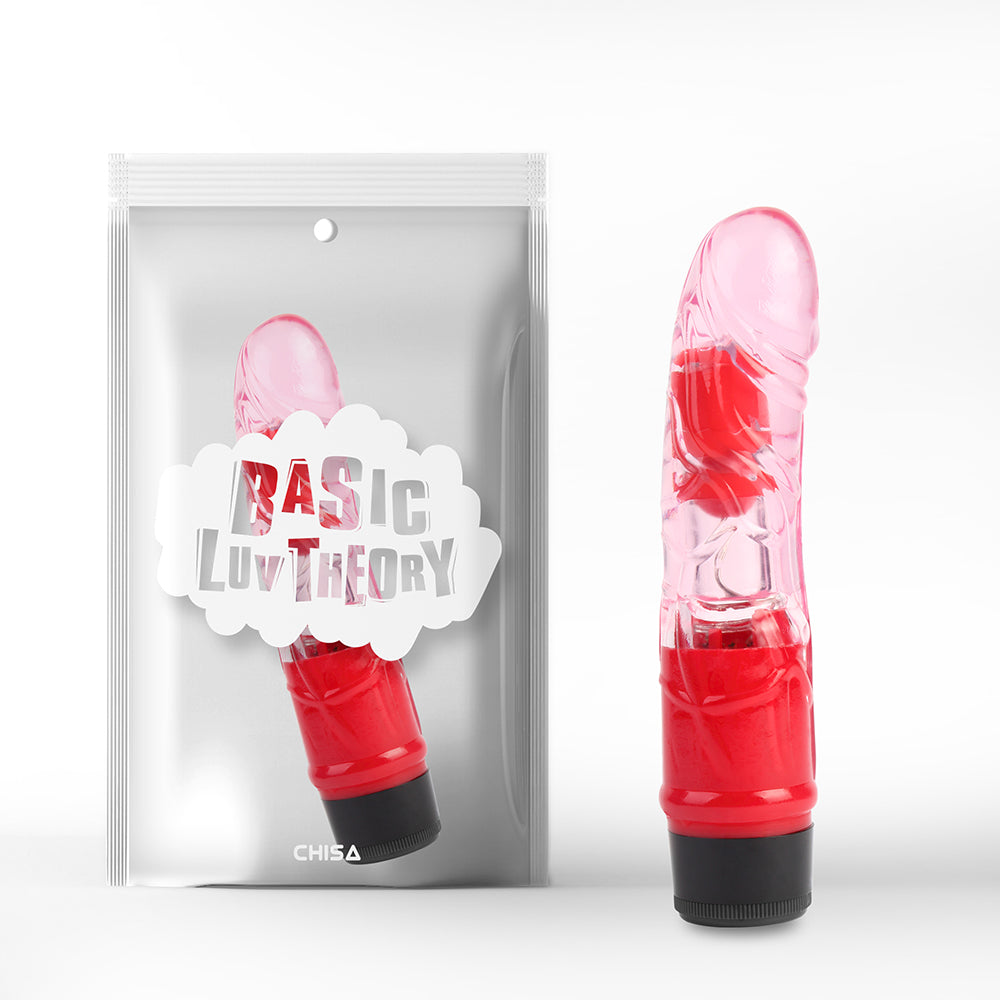 vibratore realistico horny vibes rosso chisa