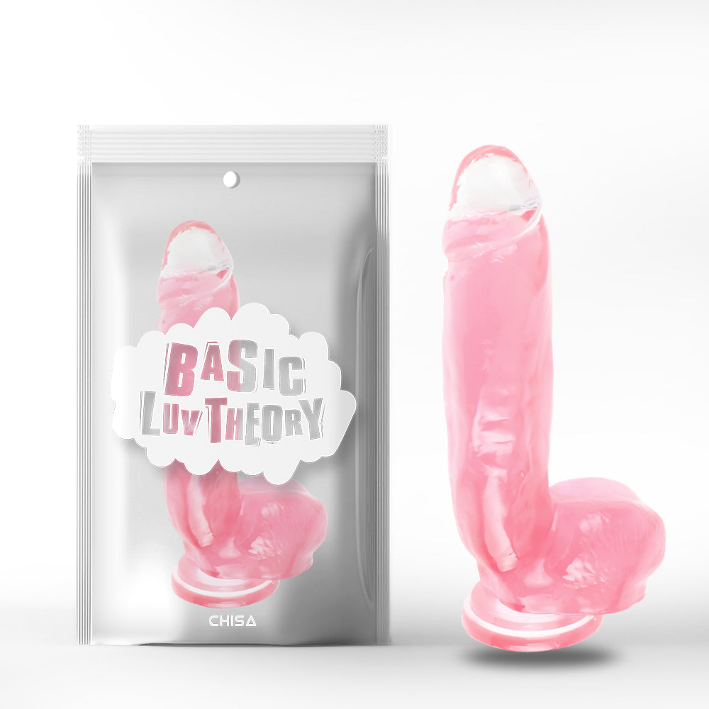 dildo realistico hot temptation rosa trasparente chisa