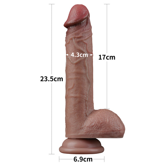 dildo realistico ecstasy lovetoy misure