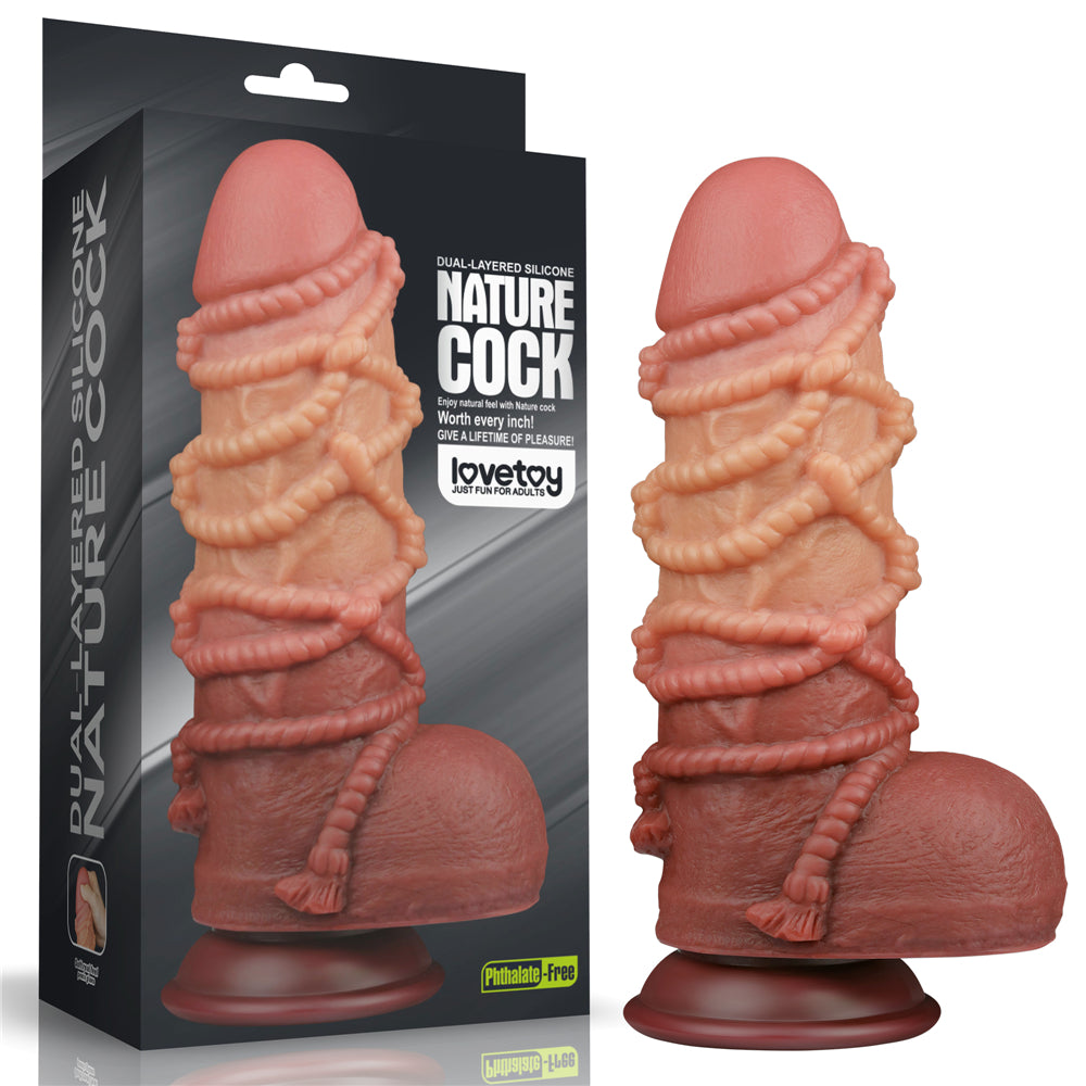 dildo xxl braided rope lovetoy