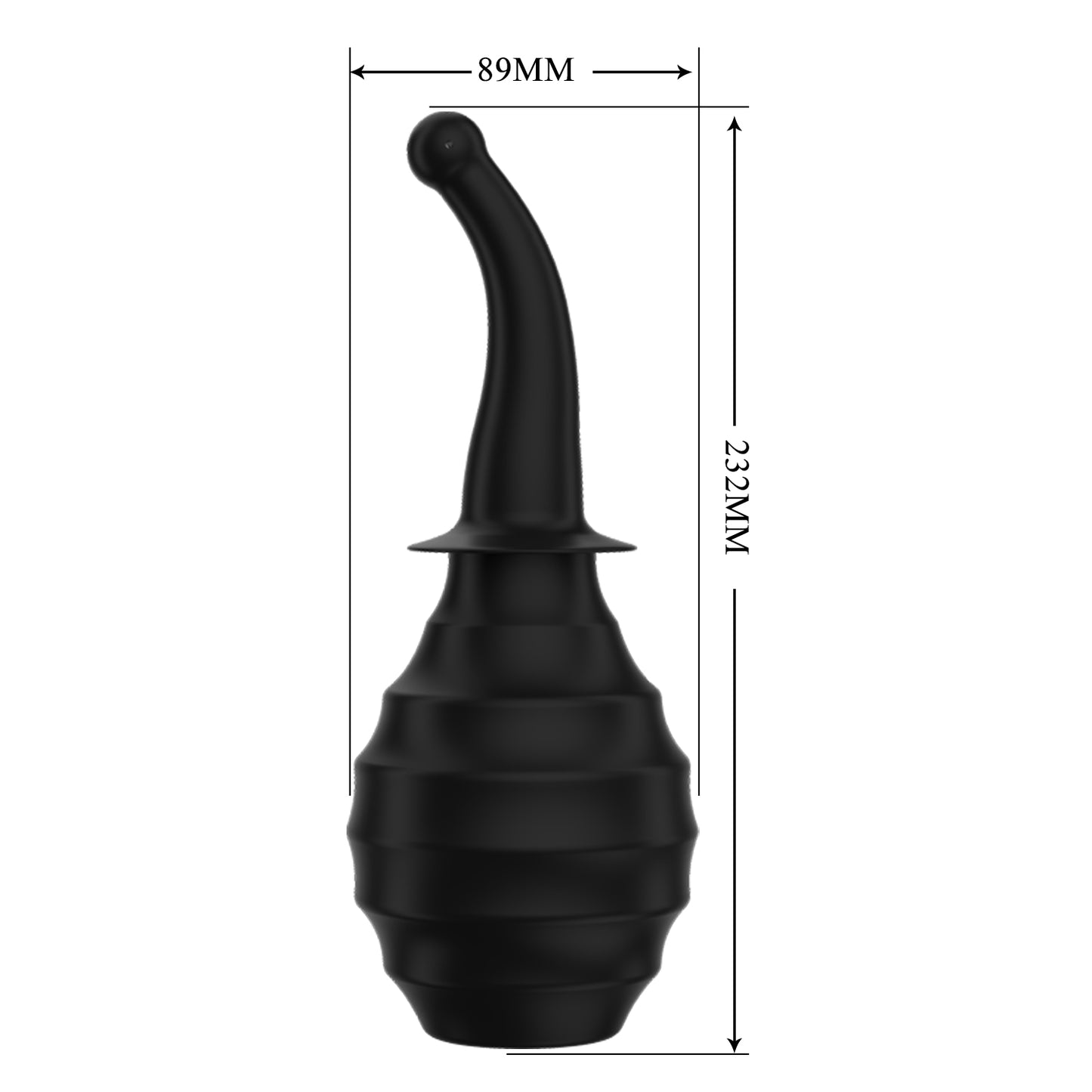 doccia anale super power curve nero mr play