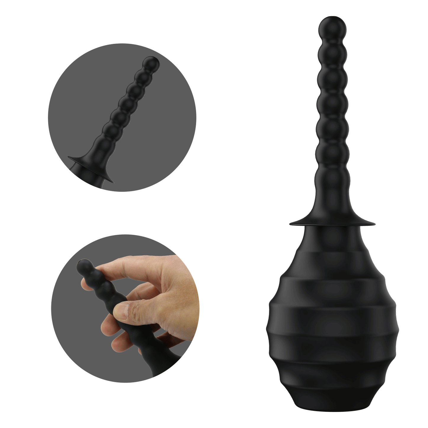 doccia anale super power pearls nero mr play