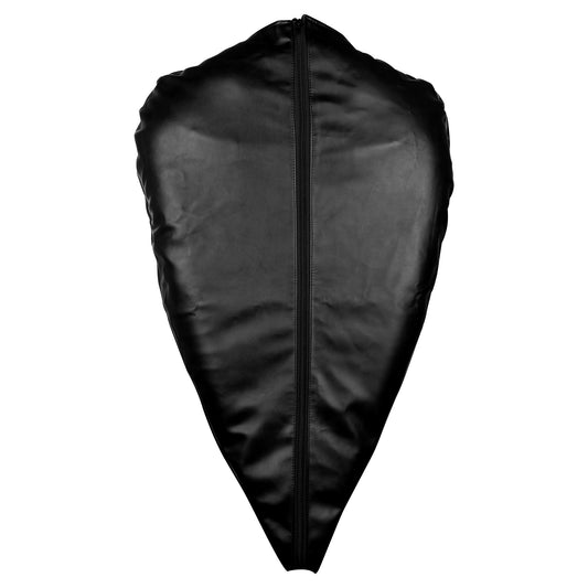 costrittivo bondage zip up nero