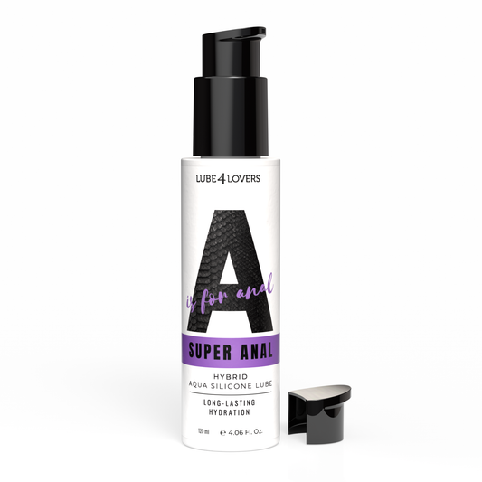 lubrificante anale a is for super anal 120ml lube4lovers