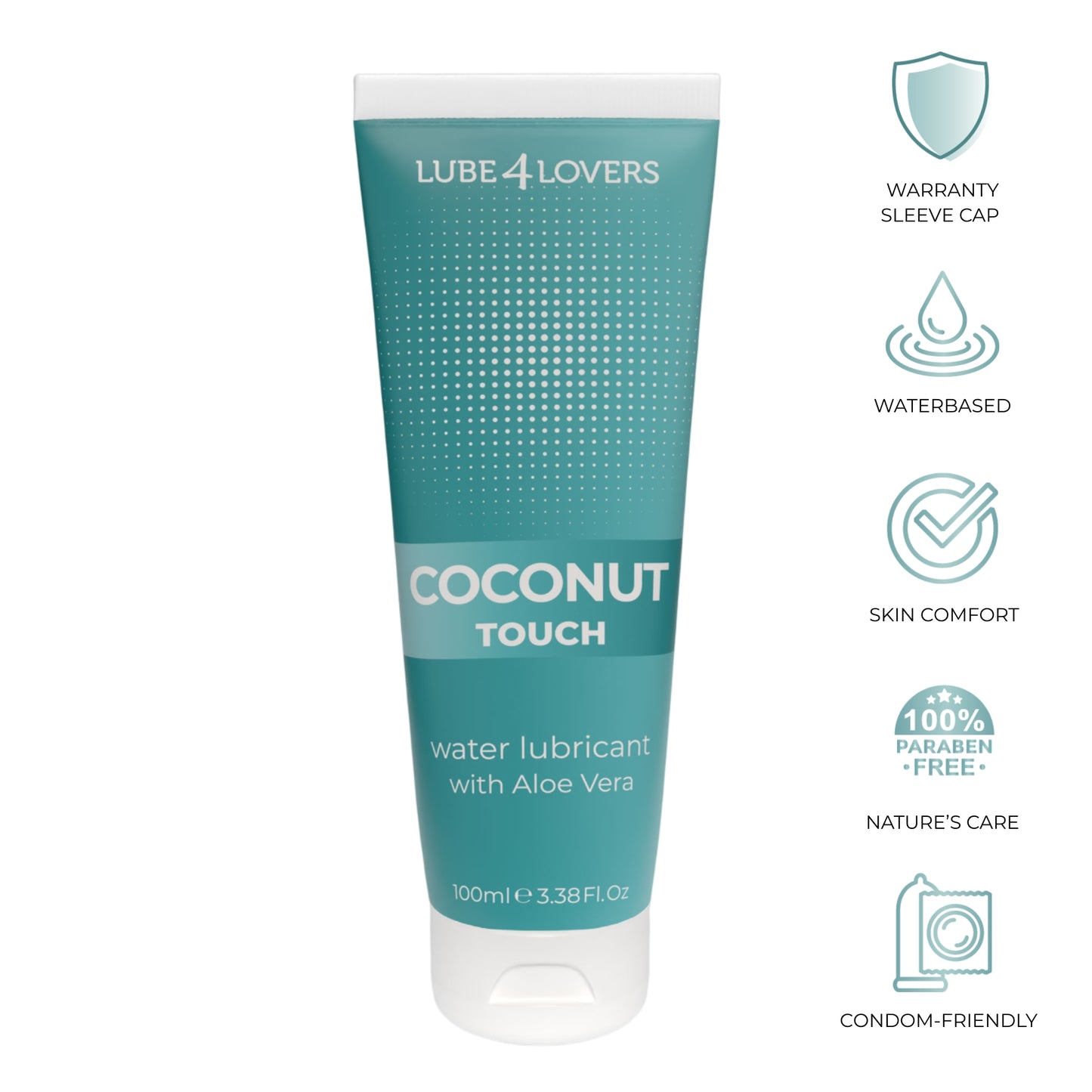 lubrificante vaginale water touch coconut 100ml lube4lovers