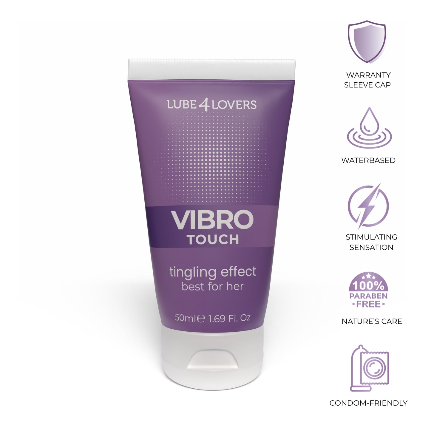 eccitante donna vibro touch 50ml lube4lovers