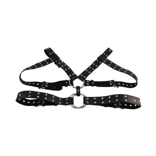 pettorina bondage take me harder nero chisa