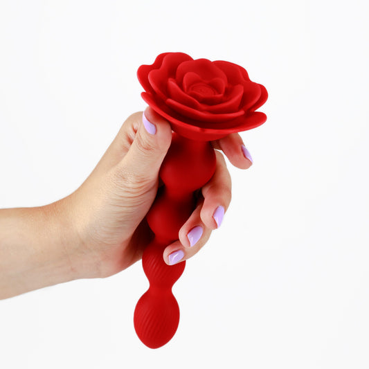 vibratore anale rosaline rosso crushious