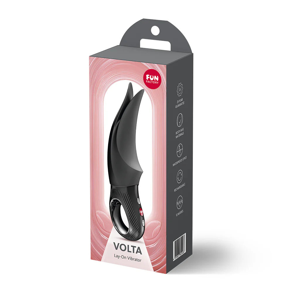 vibratore clitoride volta nero fun factory