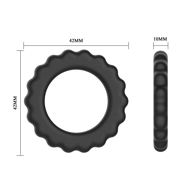 anello fallico titan ring nero baile
