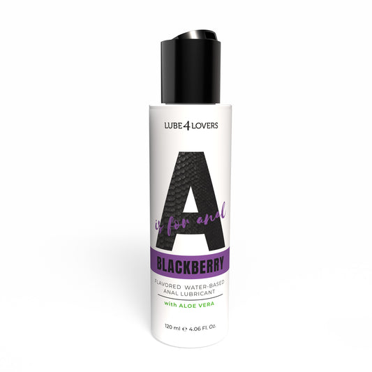 lubrificante anale a is for blackberry 120ml lube4lovers
