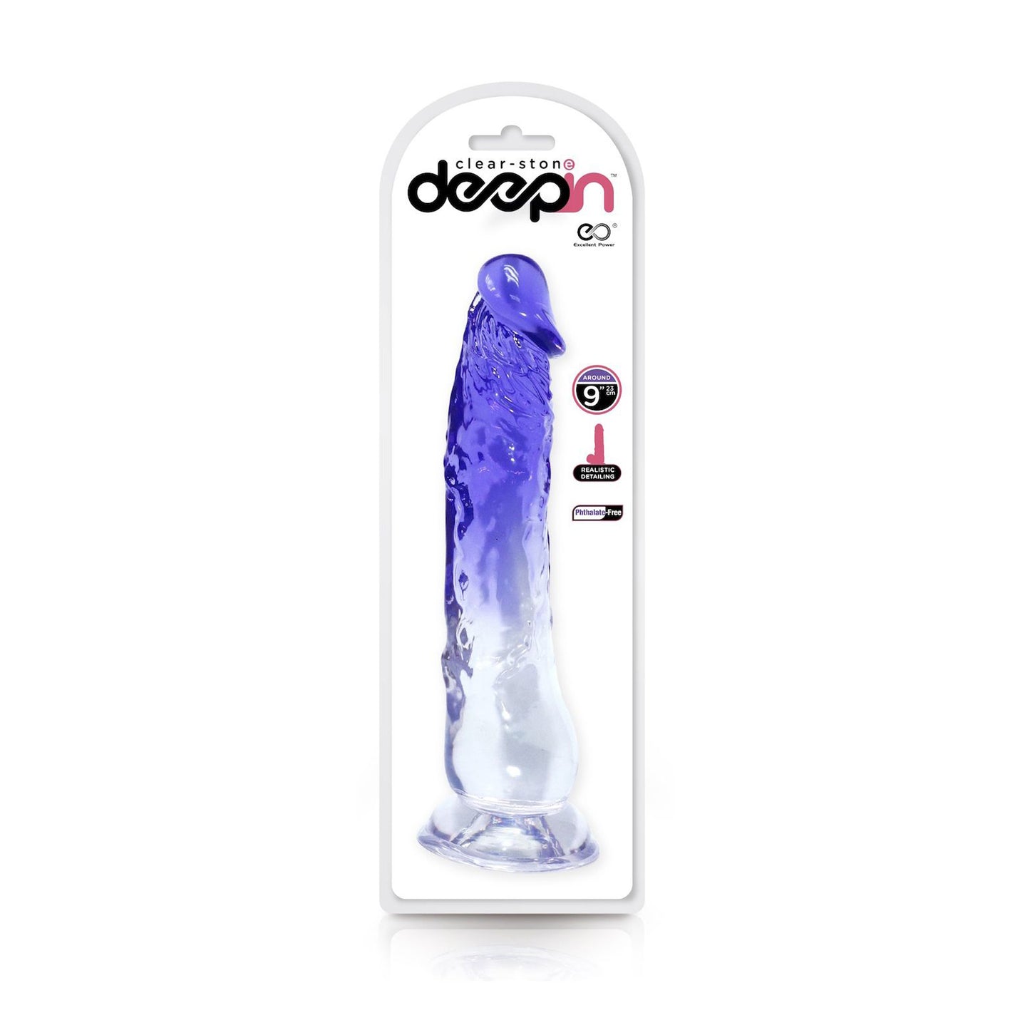 Realistic Dildo Deep In 9