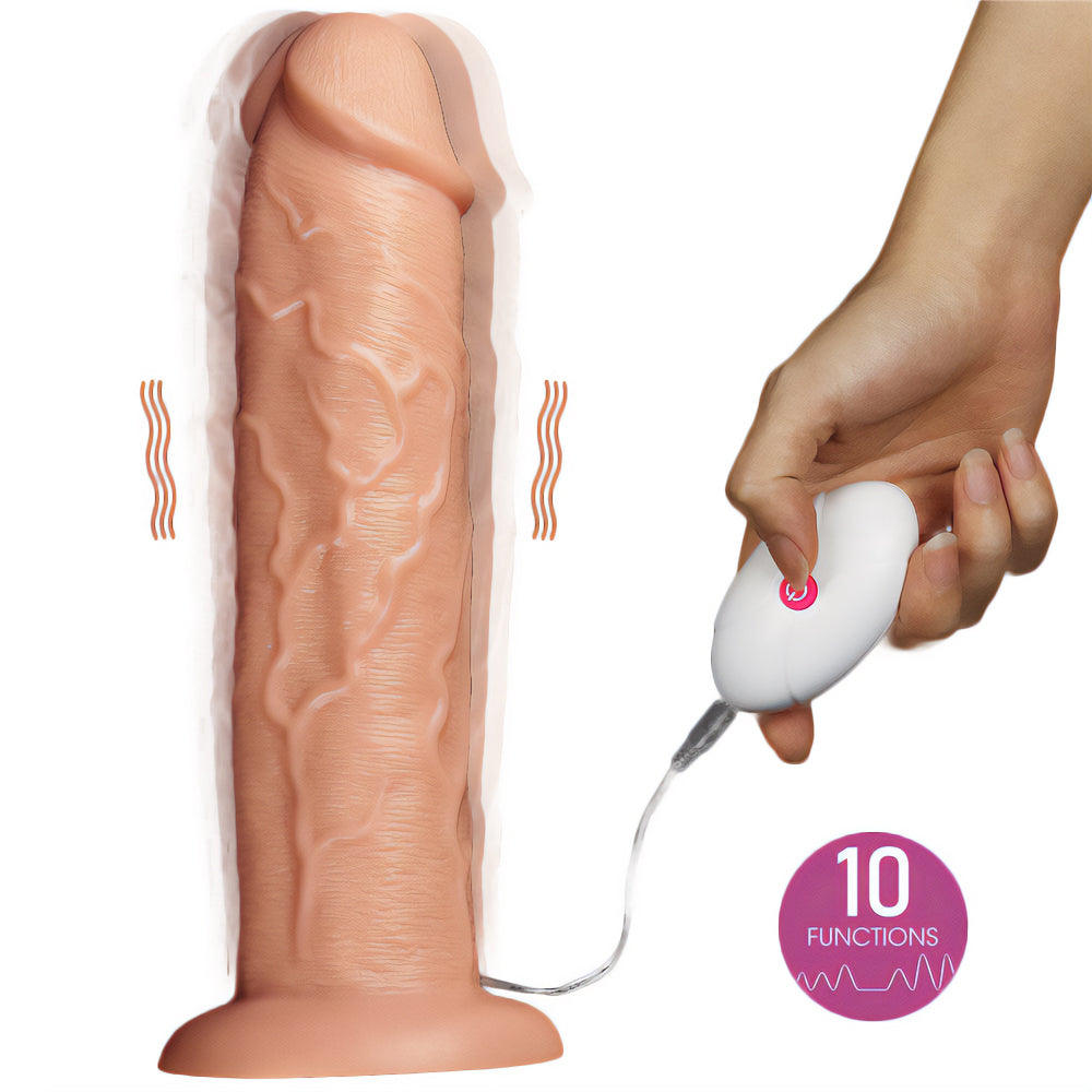 Dustin Vibrating Dildo