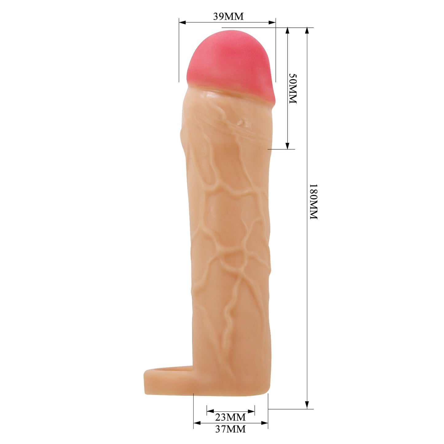 guaina e prolunga pene hani rosa flesh pretty love