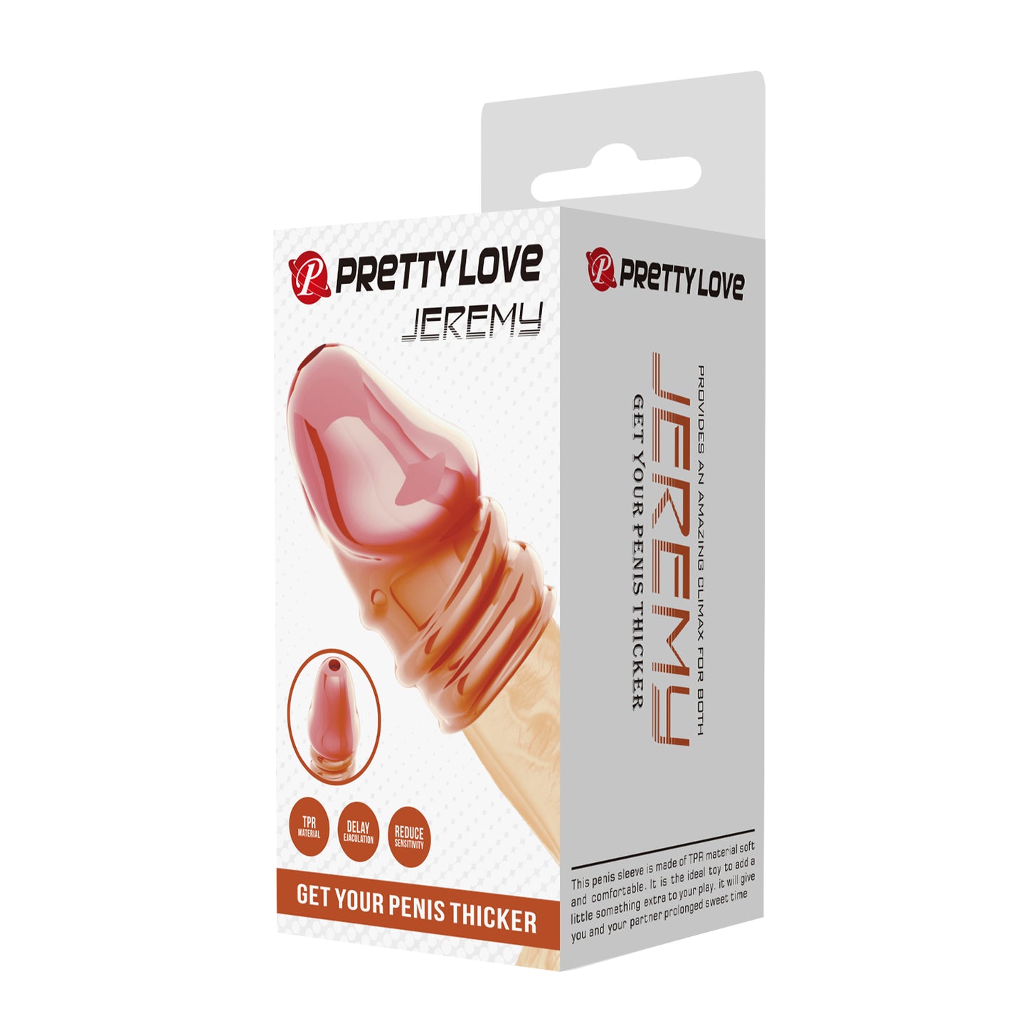 guaina fallica jeremy ii rosa flesh pretty love