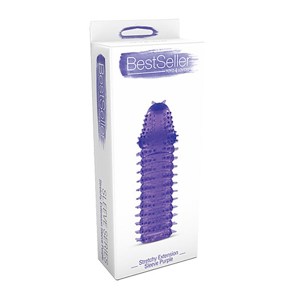 guaina fallica stretchy purple
