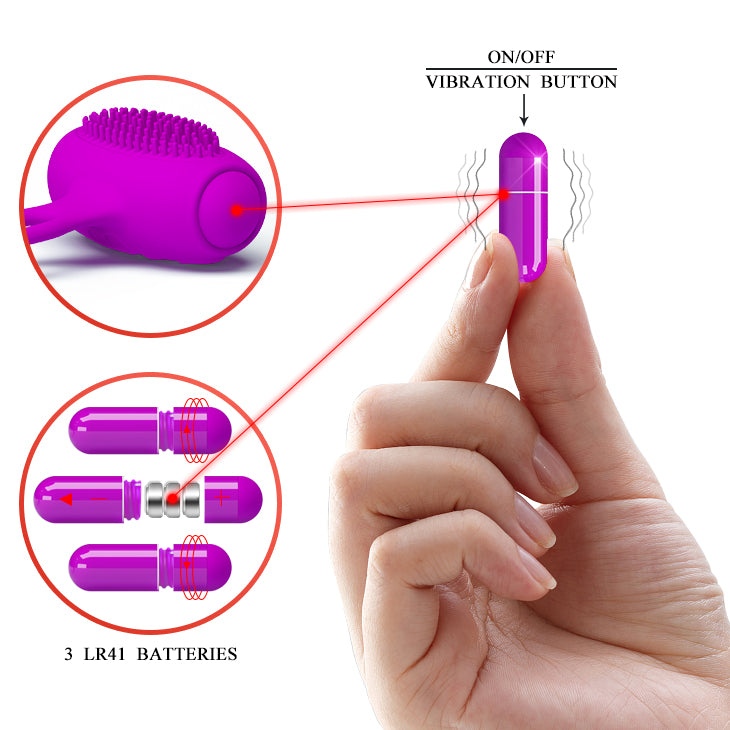 kit vibratori purple desire fucsia pretty love