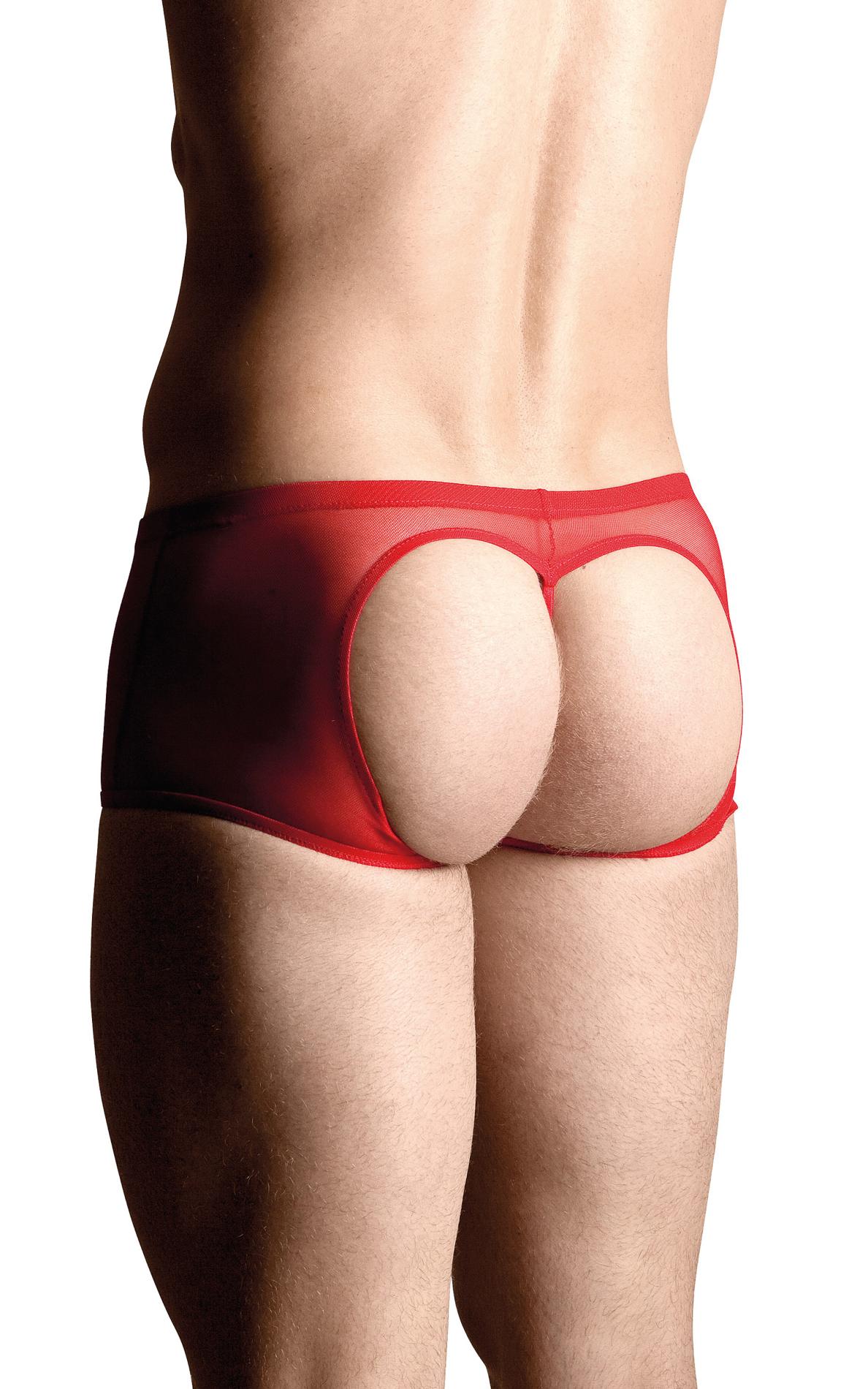 intimo uomo red open boxer rosso ml softline