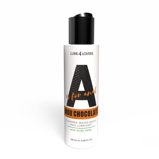 lubrificante anale a is for mou chocolate 120ml lube4lovers