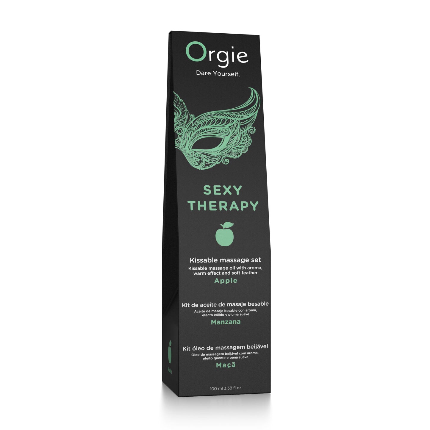 olio massaggio sexy therapy mela verde 100ml orgie