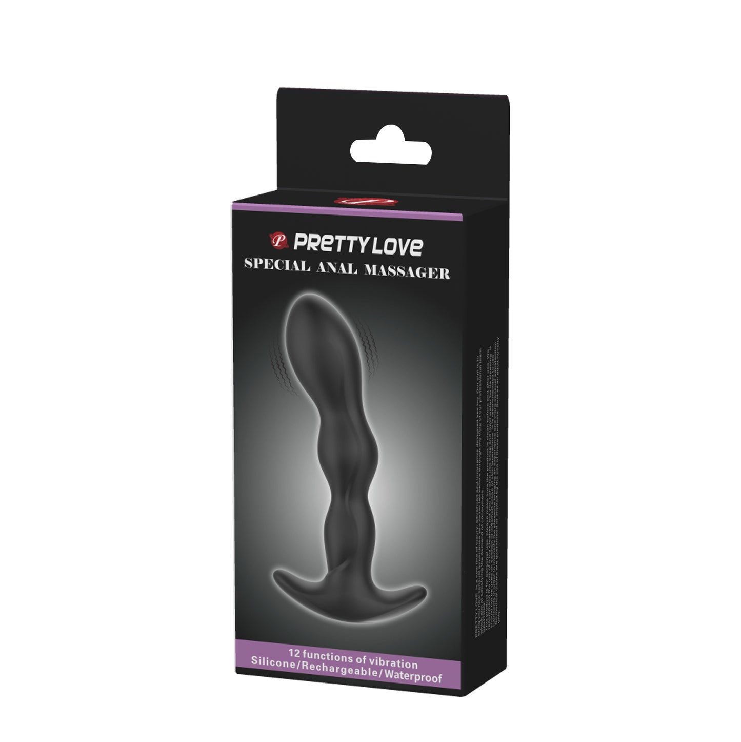 vibratore anale special massager nero pretty love