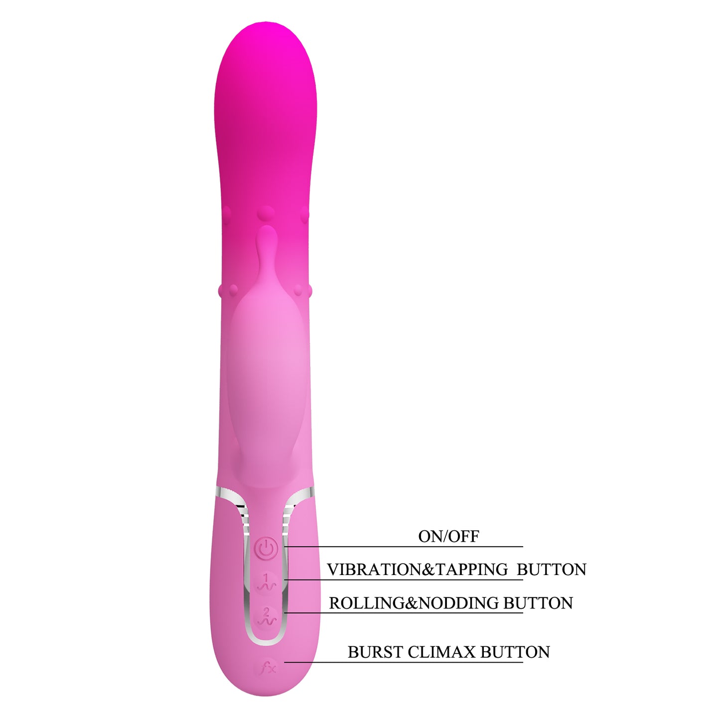 vibratore rabbit shima fucsia pretty love