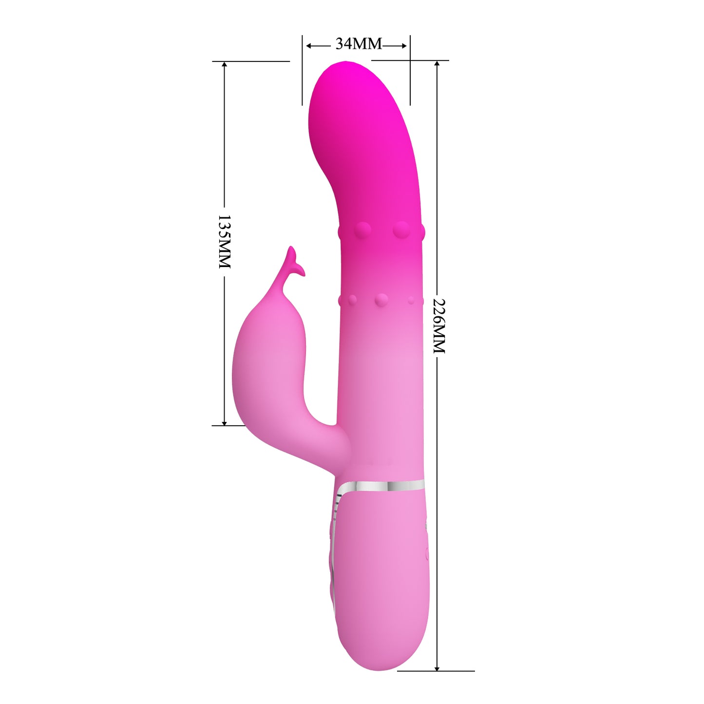 vibratore rabbit shima fucsia pretty love