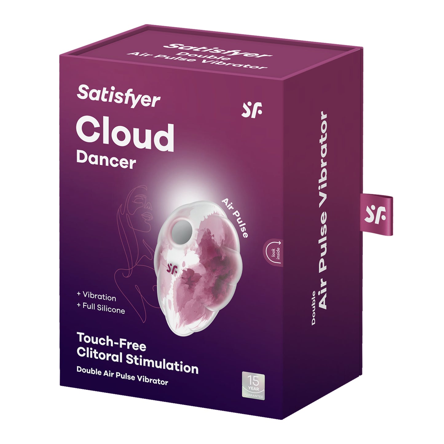 succhia clitoride cloud dancer satisfyer scatola