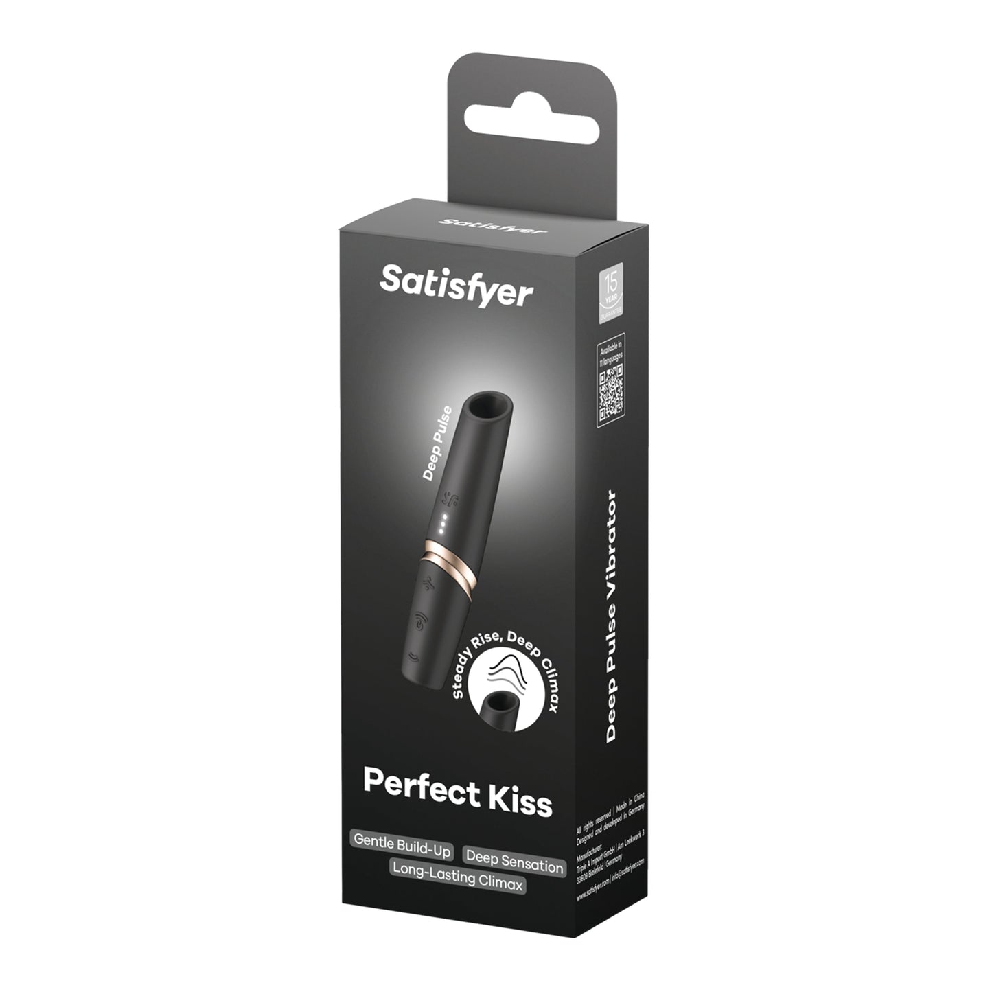 succhia clitoride perfect kiss nero satisfyer