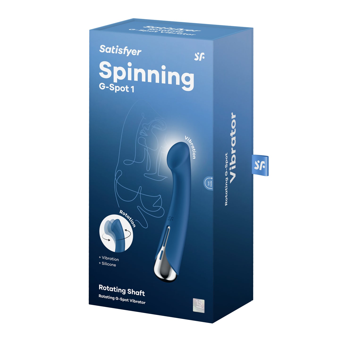 vibratore punto g spinning 1 blu satisfyer