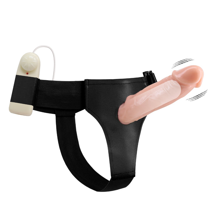 strap on jessica vibrant rosa flesh baile