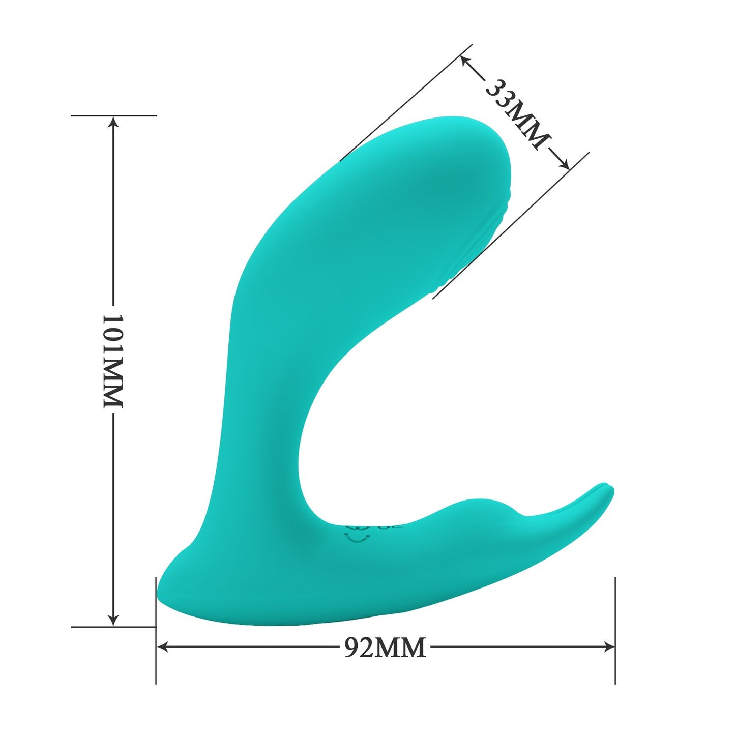 vibratore doppia stimolazione idabelle celeste pretty love