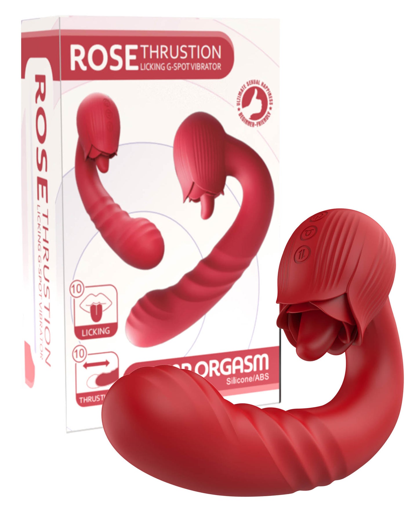 vibratore doppia stimolazione osiria rosso
