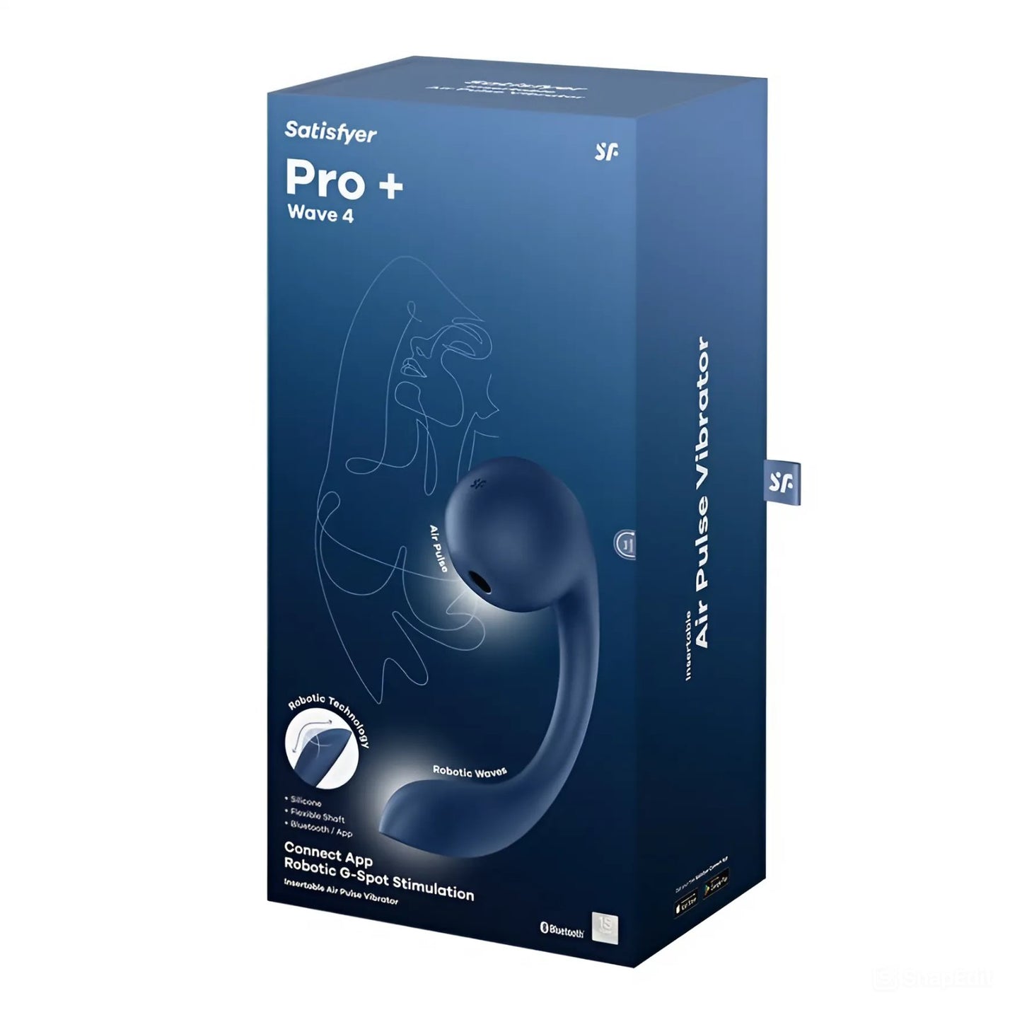 vibratore doppia stimolazione pro+ wave 4 satisfyer