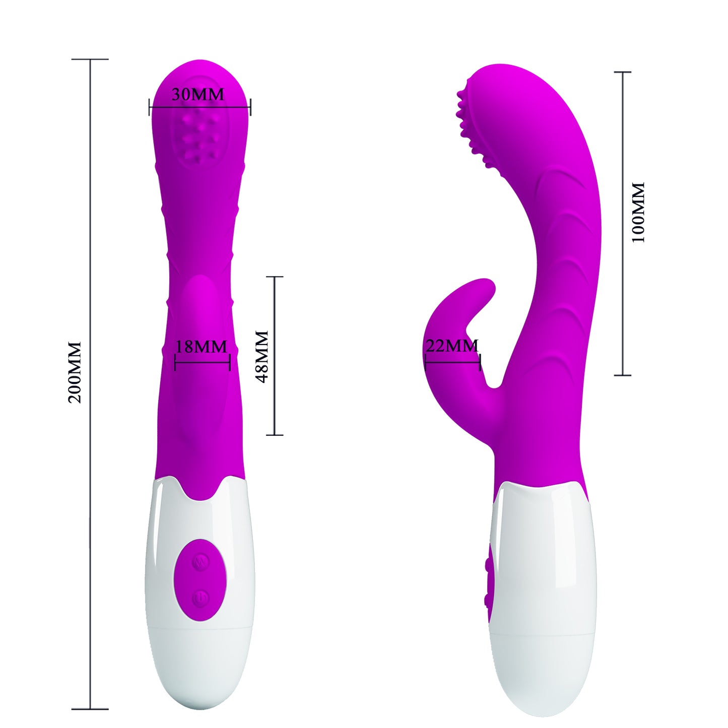 vibratore rabbit arthur fucsia pretty love