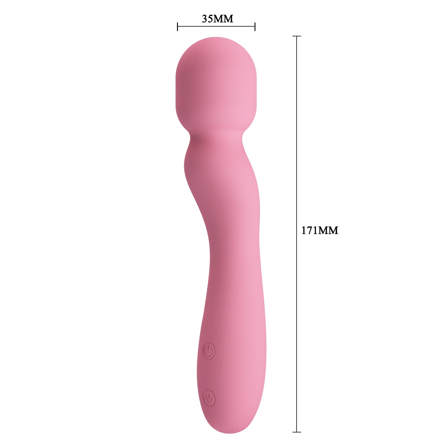 vibratore wand rosa pretty love