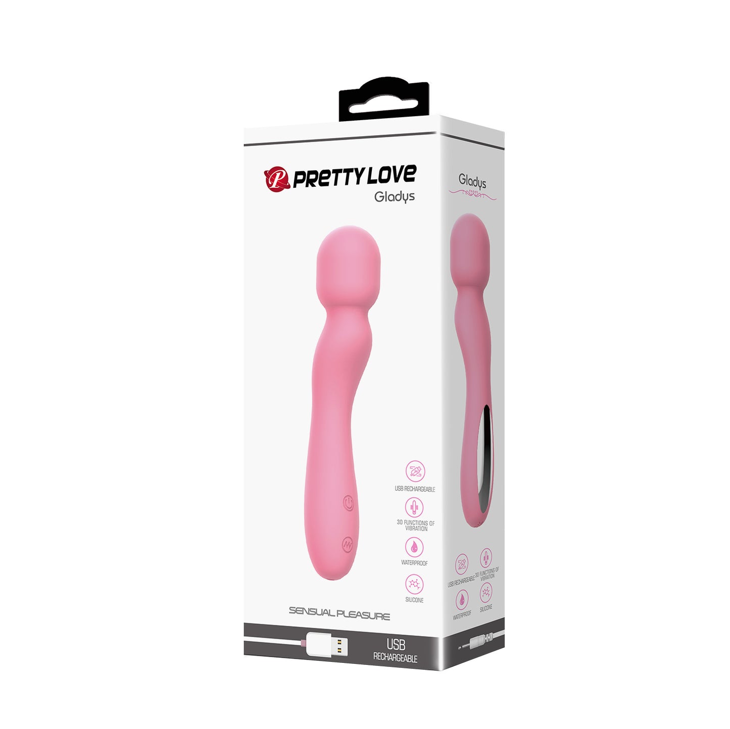 vibratore wand rosa pretty love